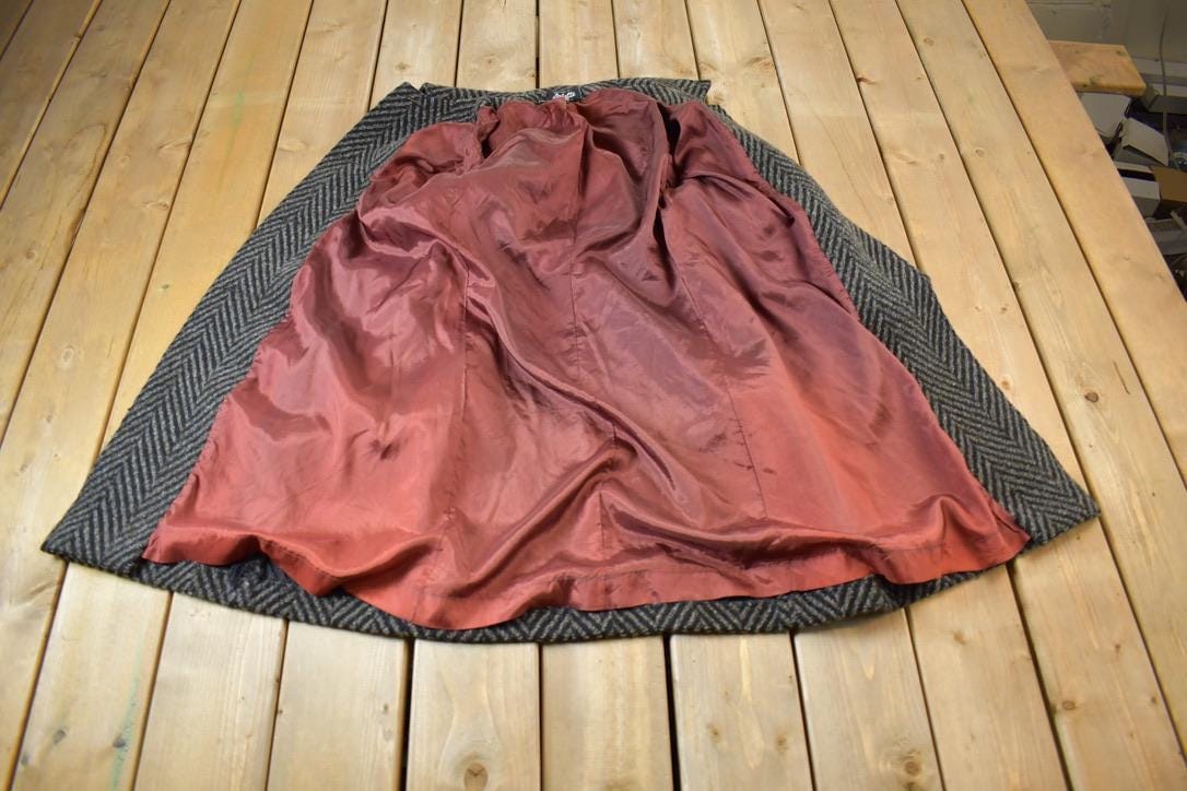 Vintage 1970s Arlette 100% Wool Button Up Over Coat Made In USA Men's Large from propervintagecanada