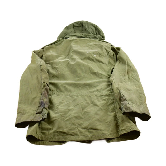 Vintage 1970s Army Military Field Jacket Men's Medium from propervintagecanada