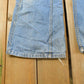 Vintage 1970s Bell Bottom Baggy Denim Jeans Men's 33 x 30 from propervintagecanada