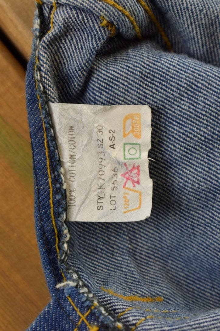 Vintage 1970s Belle bottom Overalls Women's 30 x 34 from propervintagecanada