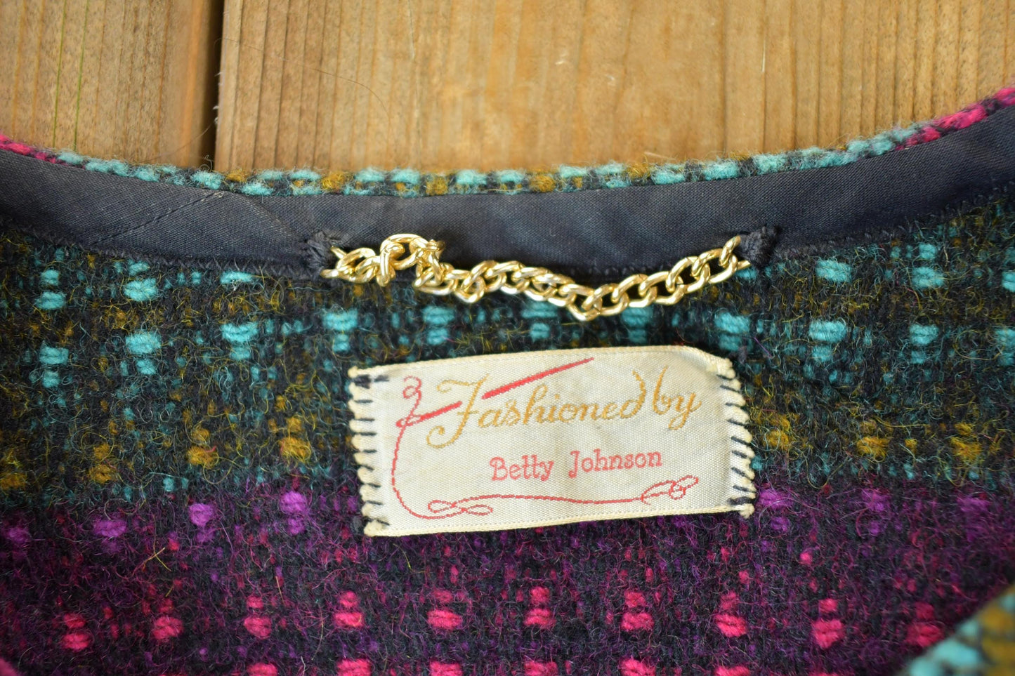 Vintage 1970s Betty Johnson Button Up Knit Sweater Vest Womens Large from propervintagecanada