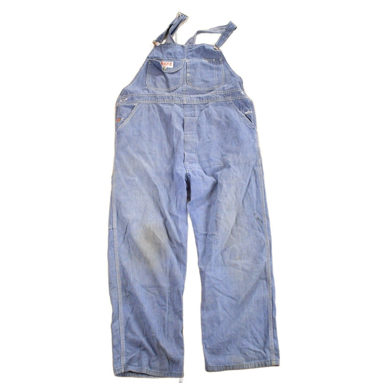 Vintage 1970s Big B Brotherhood Denim Overalls Men's M from propervintagecanada