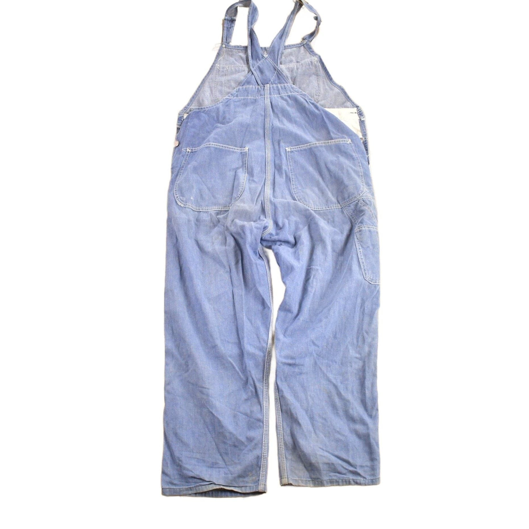 Vintage 1970s Big B Brotherhood Denim Overalls Men's M | Proper