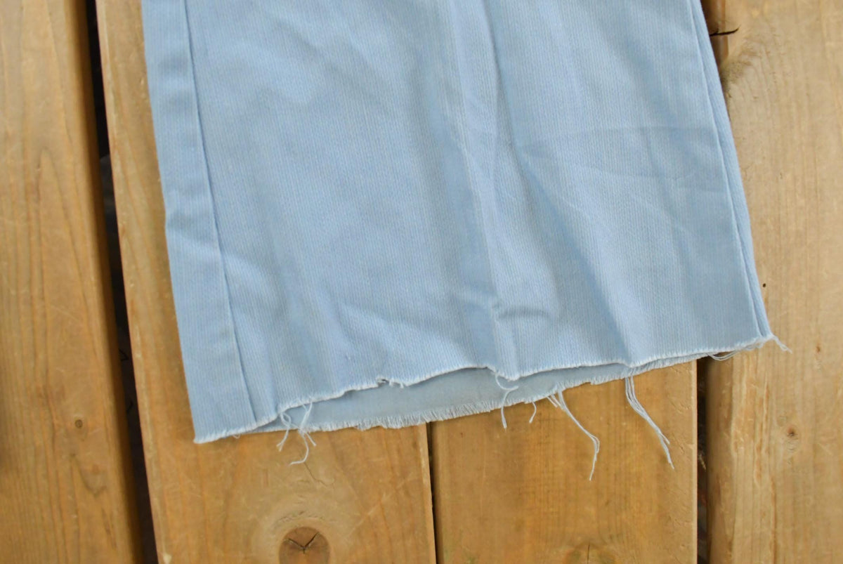 Vintage 1970s Big Yank Flare Denim Blue Jeans Men's 36 x 27 from propervintagecanada