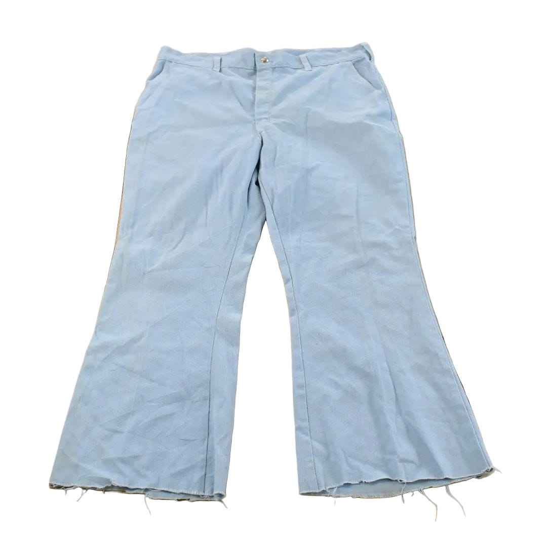 Vintage 1970s Big Yank Flare Denim Blue Jeans Men's 36 x 27 from propervintagecanada