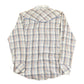 Vintage 1970s BJ - R Southwestern Plaid Button Up Shirt Men's Large from propervintagecanada