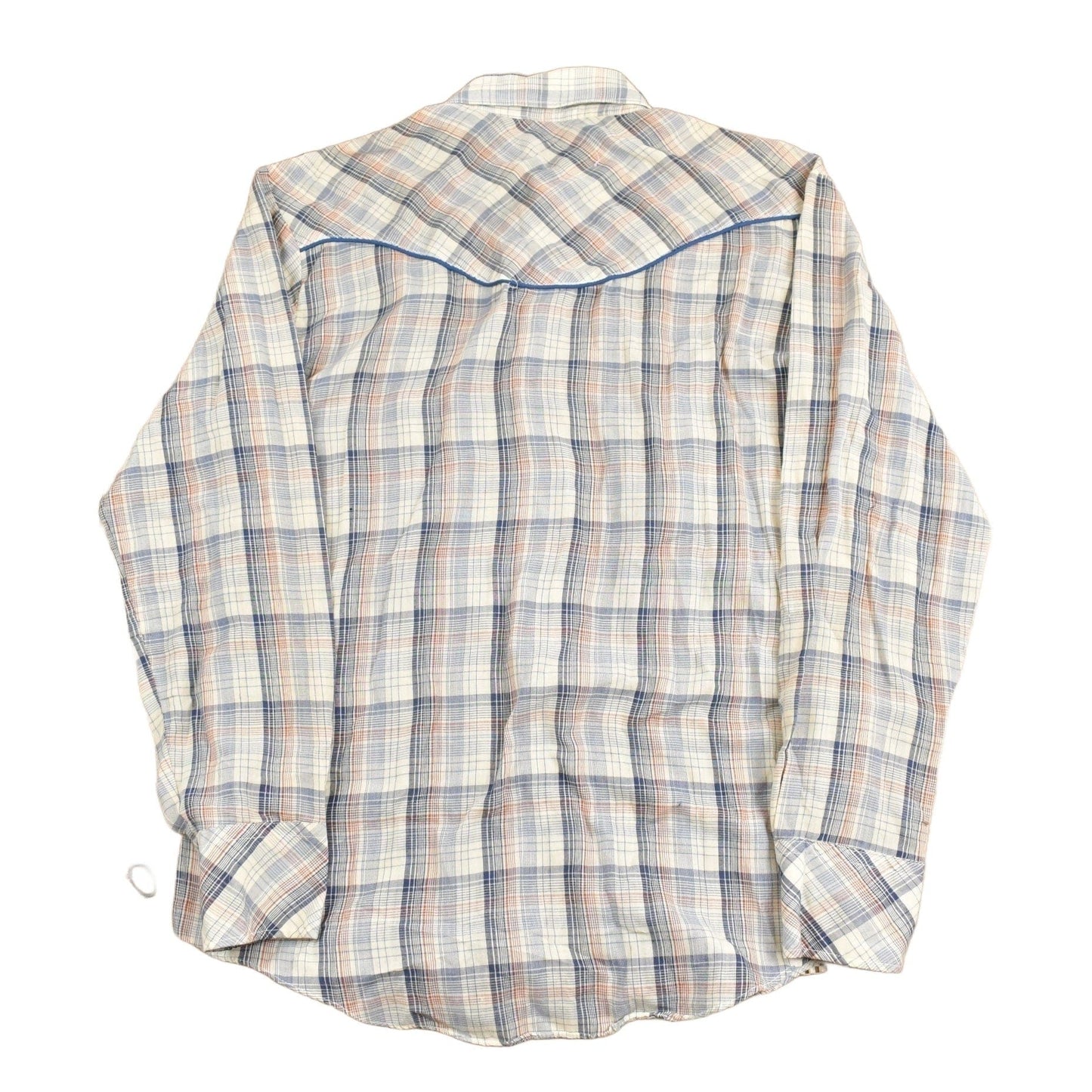 Vintage 1970s BJ - R Southwestern Plaid Button Up Shirt Men's Large from propervintagecanada