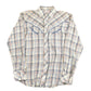 Vintage 1970s BJ - R Southwestern Plaid Button Up Shirt Men's Large from propervintagecanada