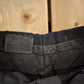 Vintage 1970s Black Wool Trousers Size 26x27 from propervintagecanada
