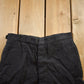 Vintage 1970s Black Wool Trousers Size 26x27 from propervintagecanada