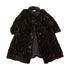 Vintage 1970s Blackglama Full Length Black Mink Fur Coat Adult M Men&