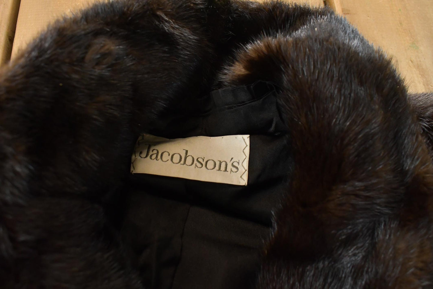 Vintage 1970s Blackglama Full Length Black Mink Fur Coat Adult M Men's Medium from propervintagecanada