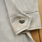 Vintage 1970s Blank Grey Button Up Shirt Men's S from propervintagecanada