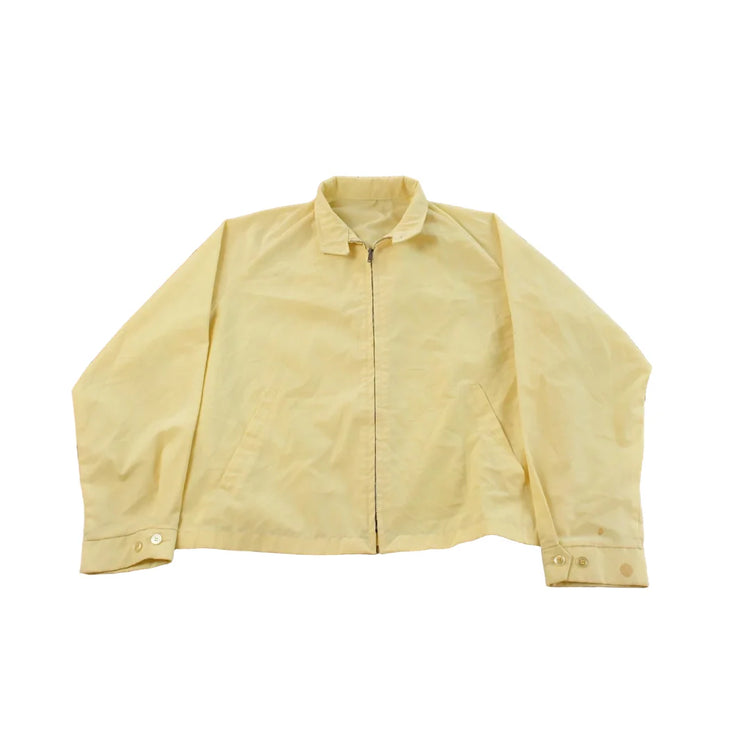 Vintage 1970s Blank Harrington Windbreaker Jacket Men's Large from propervintagecanada