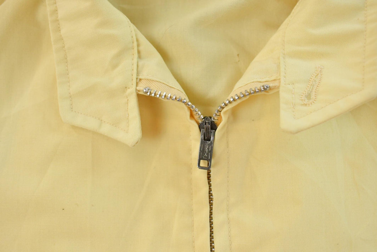 Vintage 1970s Blank Harrington Windbreaker Jacket Men's Large from propervintagecanada