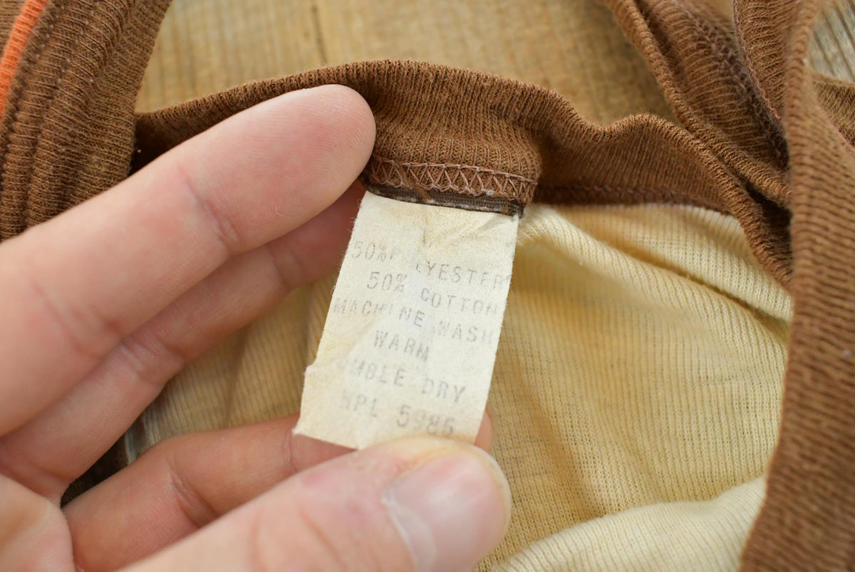 Vintage 1970s Blank Tank Top Mens M from propervintagecanada
