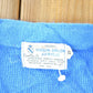 Vintage 1970s Blue Knit Perfect Mild Distress Cardigan Sweater Men's Small from propervintagecanada