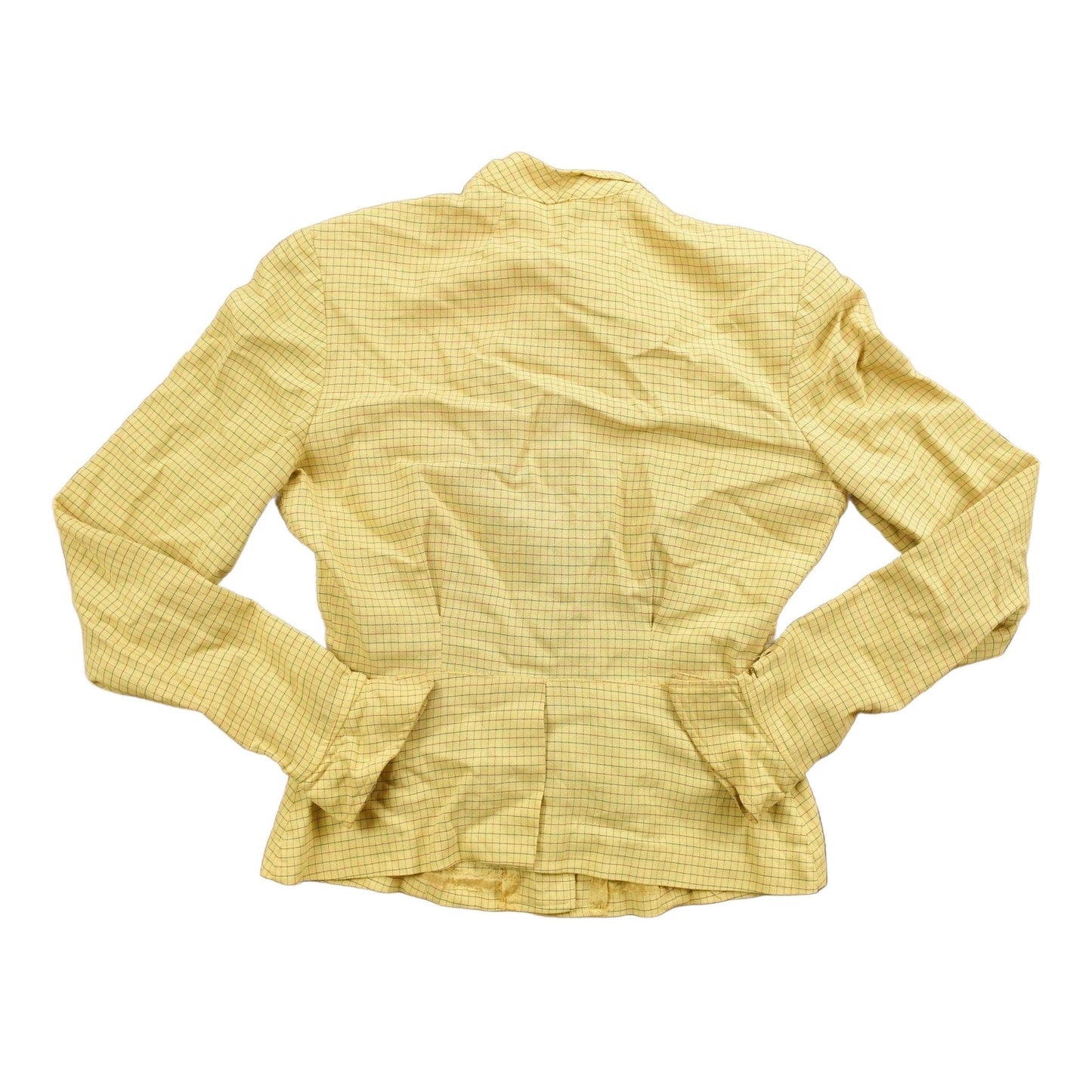 Vintage 1970s Bobbie Brooks Striped Yellow Button Up Shirt Men's XS from propervintagecanada