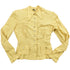 Vintage 1970s Bobbie Brooks Striped Yellow Button Up Shirt Men&