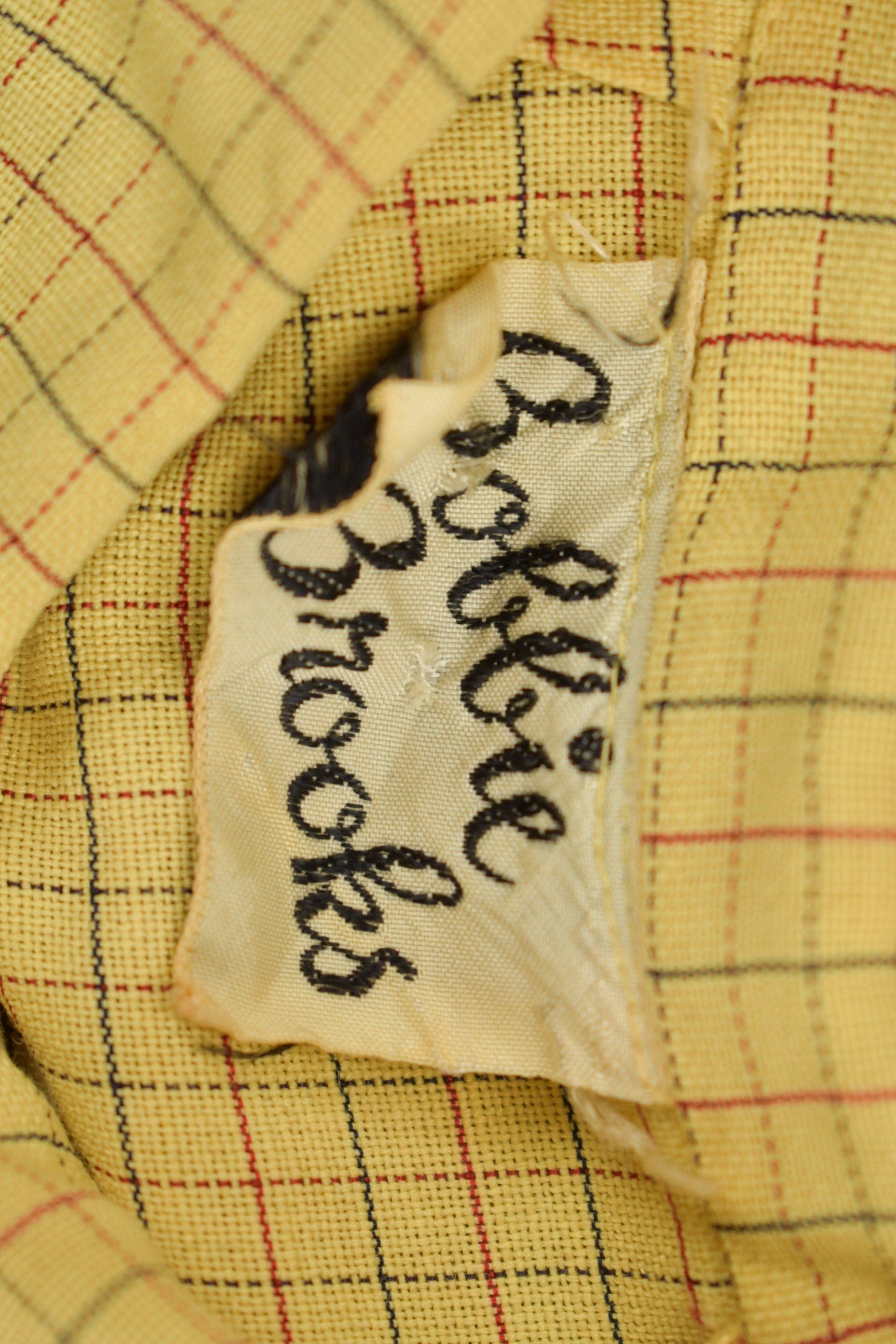 Vintage 1970s Bobbie Brooks Striped Yellow Button Up Shirt Men's XS from propervintagecanada