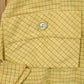 Vintage 1970s Bobbie Brooks Striped Yellow Button Up Shirt Men's XS from propervintagecanada