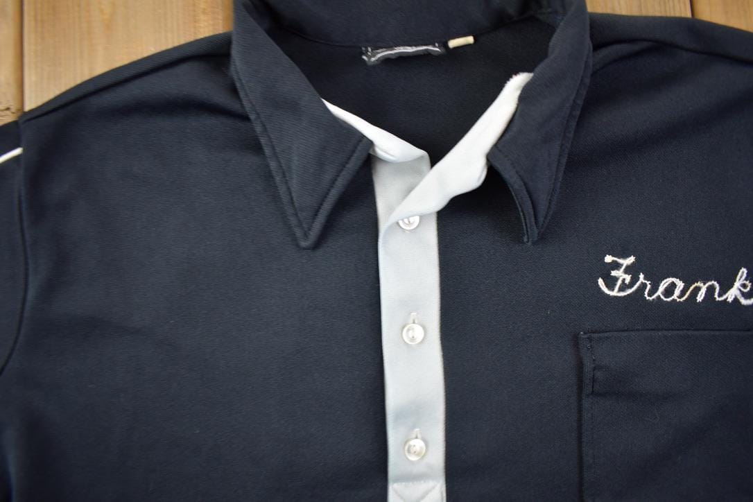 Vintage 1970s Bonnewell Welding Chain Stitched Shirt Men's XL from propervintagecanada