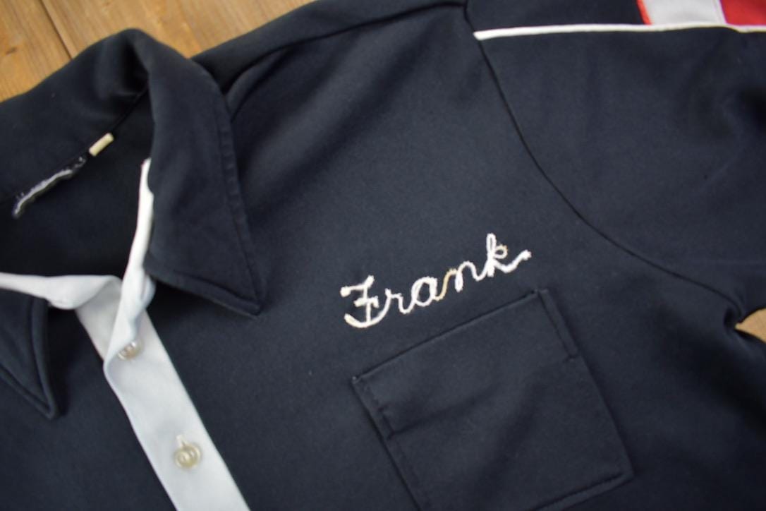 Vintage 1970s Bonnewell Welding Chain Stitched Shirt Men's XL from propervintagecanada