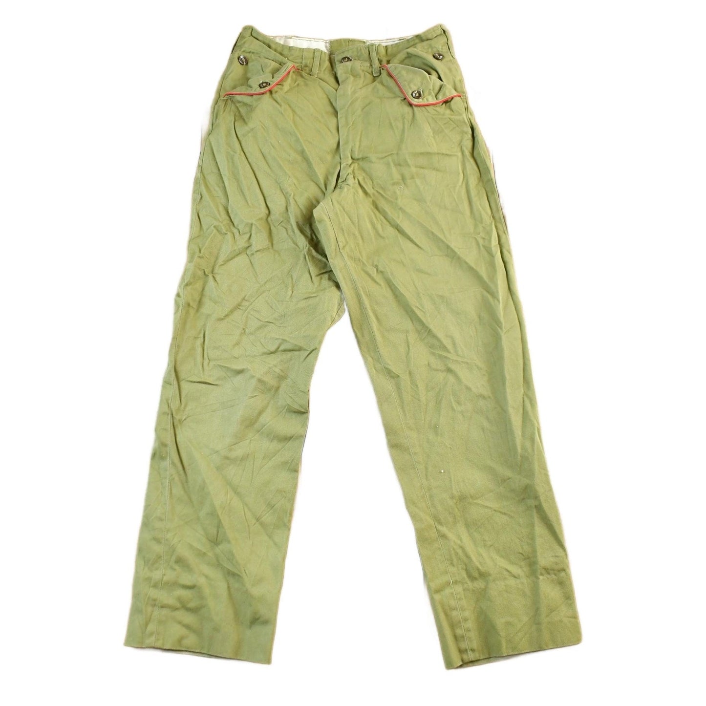 Vintage 1970s Boy Scouts Pants Youth Large 25 x 25 from propervintagecanada