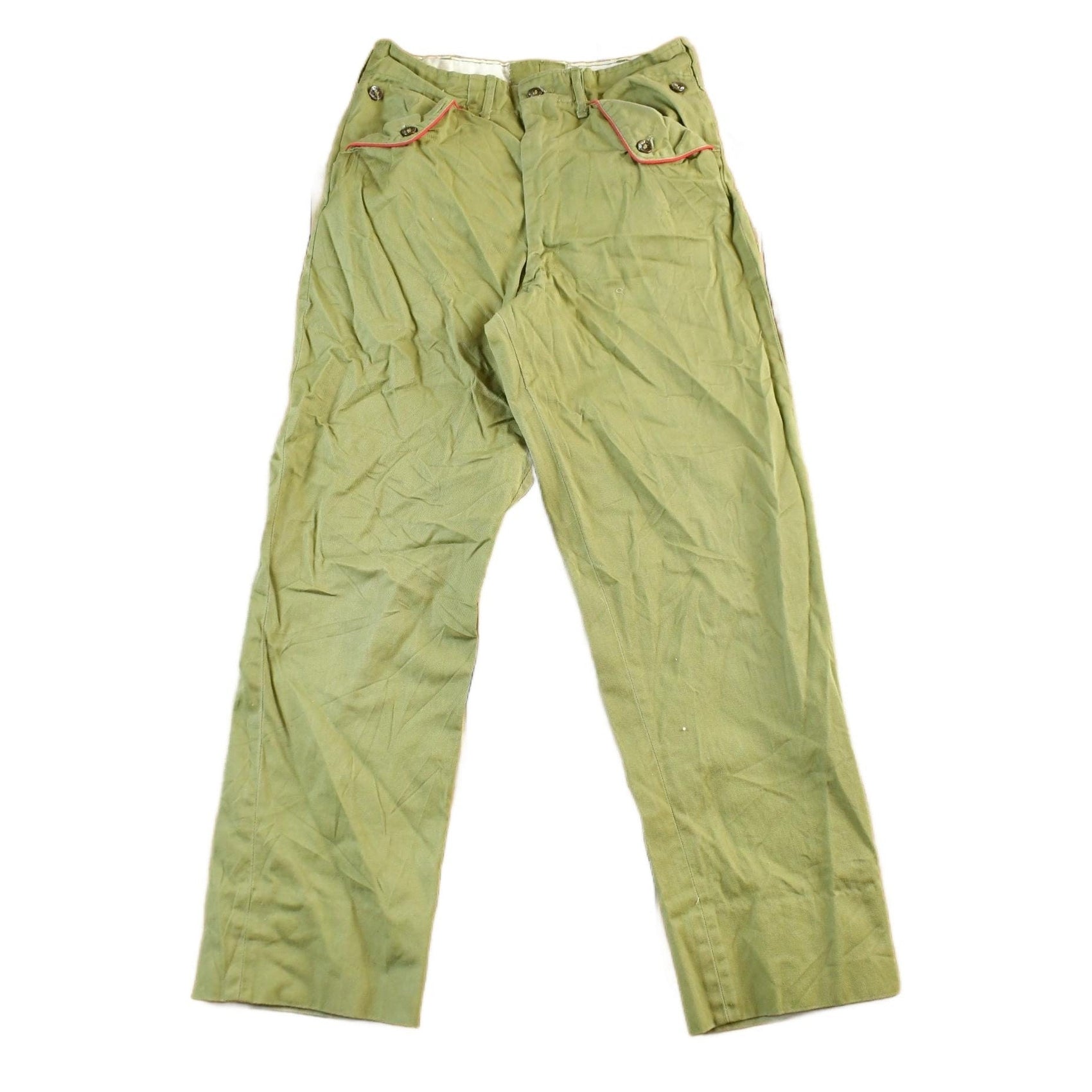 Vintage 1970s Boy Scouts Pants Youth Large 25 x 25 from propervintagecanada