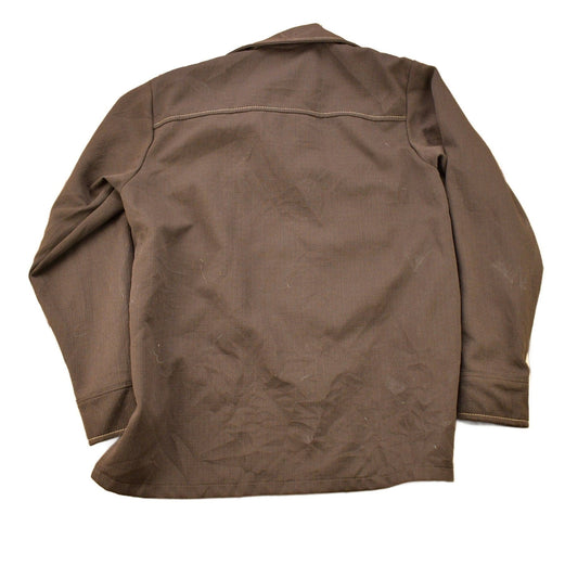 Vintage 1970s Brown Button Up Shirt / 1990s Button Up / Vintage Flannel / True Vintage / Casual Shirt / Formal Shirt / Size 40 from propervintagecanada