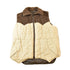 Vintage 1970s Brown & Cream Multicolour Vest Men&