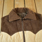 Vintage 1970s Brown & Cream Multicolour Vest Men's M from propervintagecanada