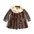 Vintage 1970s Brown Mink Fur Coat Men&