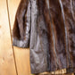 Vintage 1970s Brown Mink Fur Coat Men's Medium from propervintagecanada