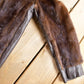Vintage 1970s Brown Mink Fur Coat Men's Medium from propervintagecanada