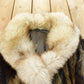 Vintage 1970s Brown Racoon Fur Coat Women's Medium from propervintagecanada