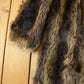 Vintage 1970s Brown Racoon Fur Coat Women's Medium from propervintagecanada