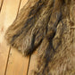 Vintage 1970s Brown Racoon Fur Plaid Lined Coat Men's Large from propervintagecanada