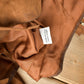 Vintage 1970s Brown Suede Fringe Leather Jacket from propervintagecanada