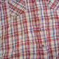 Vintage 1970s Buckeye Plaid Flannel Button Up Shirt Men's XL from propervintagecanada
