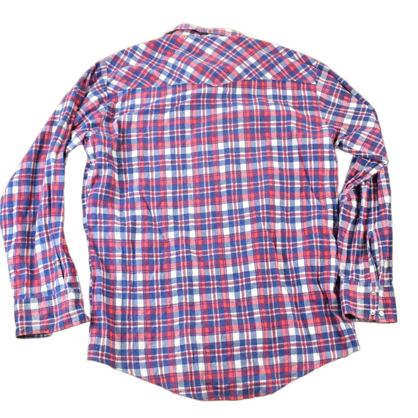 Vintage 1970s Bud Berma Westerner Button Up Shirt / Vintage Flannel / Plaid Button Up / Cowboy Shirt / Preppy Button Up from propervintagecanada