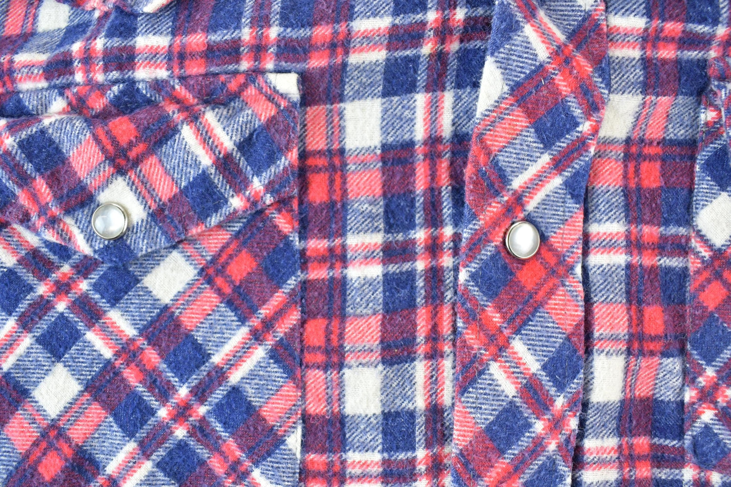 Vintage 1970s Bud Berma Westerner Button Up Shirt / Vintage Flannel / Plaid Button Up / Cowboy Shirt / Preppy Button Up from propervintagecanada