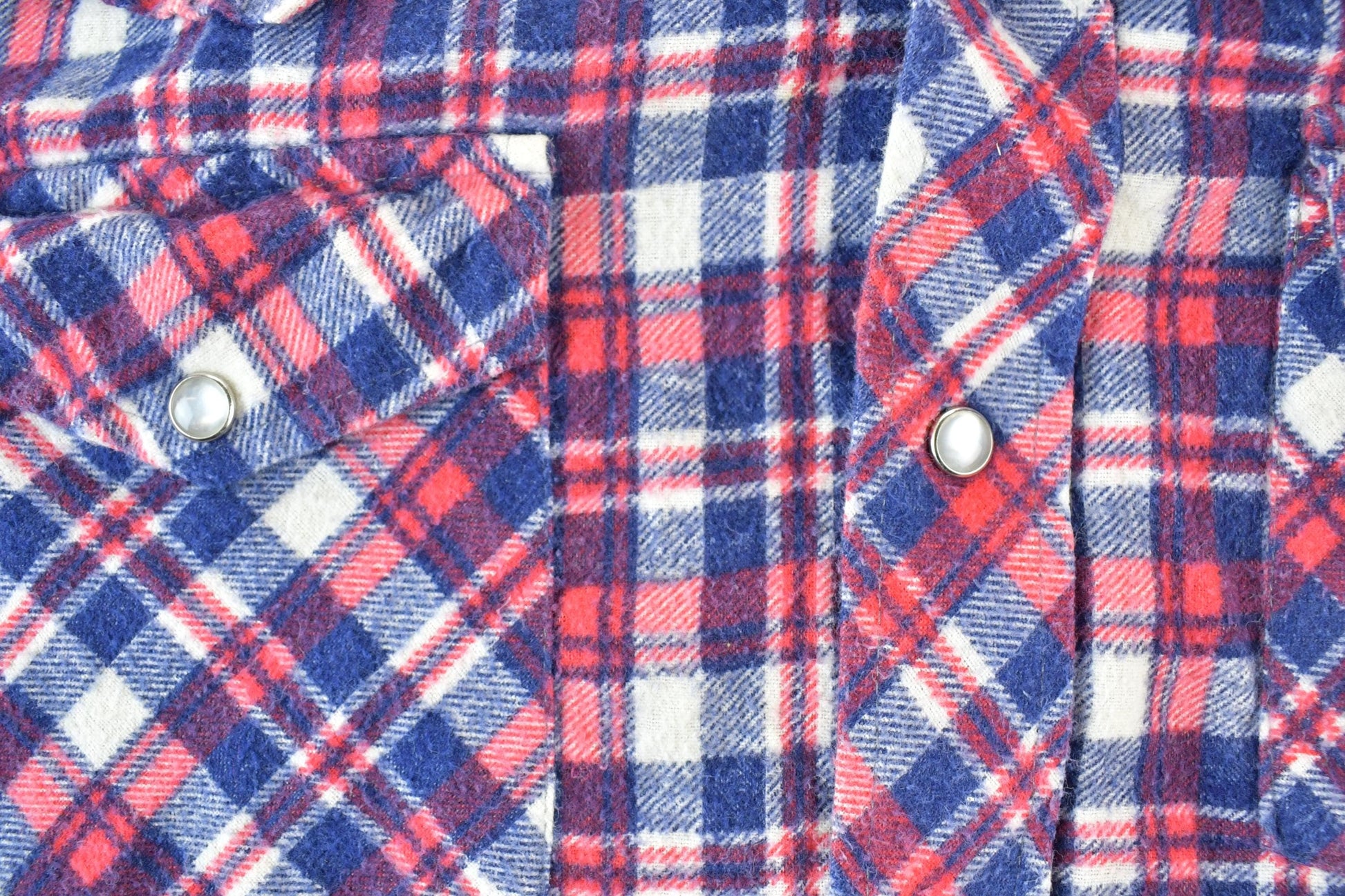 Vintage 1970s Bud Berma Westerner Button Up Shirt / Vintage Flannel / Plaid Button Up / Cowboy Shirt / Preppy Button Up from propervintagecanada