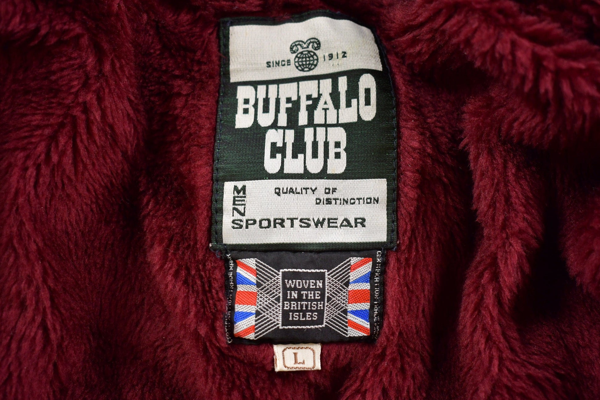 Vintage 1970s Buffalo Club Wool Lined Plaid Jacket Men's Medium from propervintagecanada