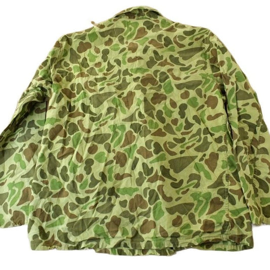 Vintage 1970s Caliber Duck Camo Button Up Shirt Men's Medium from propervintagecanada