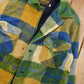 Vintage 1970s Campus Plaid Button Up Shirt Men's Large from propervintagecanada