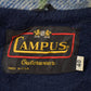 Vintage 1970s Campus Plaid Button Up Shirt Men's Large from propervintagecanada