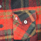 Vintage 1970s Canadian Lumber Jac Wool Flannel Shirt Jacket Men's M from propervintagecanada