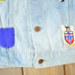 Vintage 1970s Canadian Souvenir Patch Work Jean Jacket Men's S from propervintagecanada