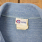 Vintage 1970s Caper-Mates House Themed Button Up Shirt / 1970s Button Down/ Vintage Flannel / Basic Button Up / Cute Shirt / Embroidered from propervintagecanada
